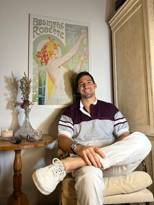 Vintage Puritan Special Edition Color-Block Shirt (Sz Large/X-Large)