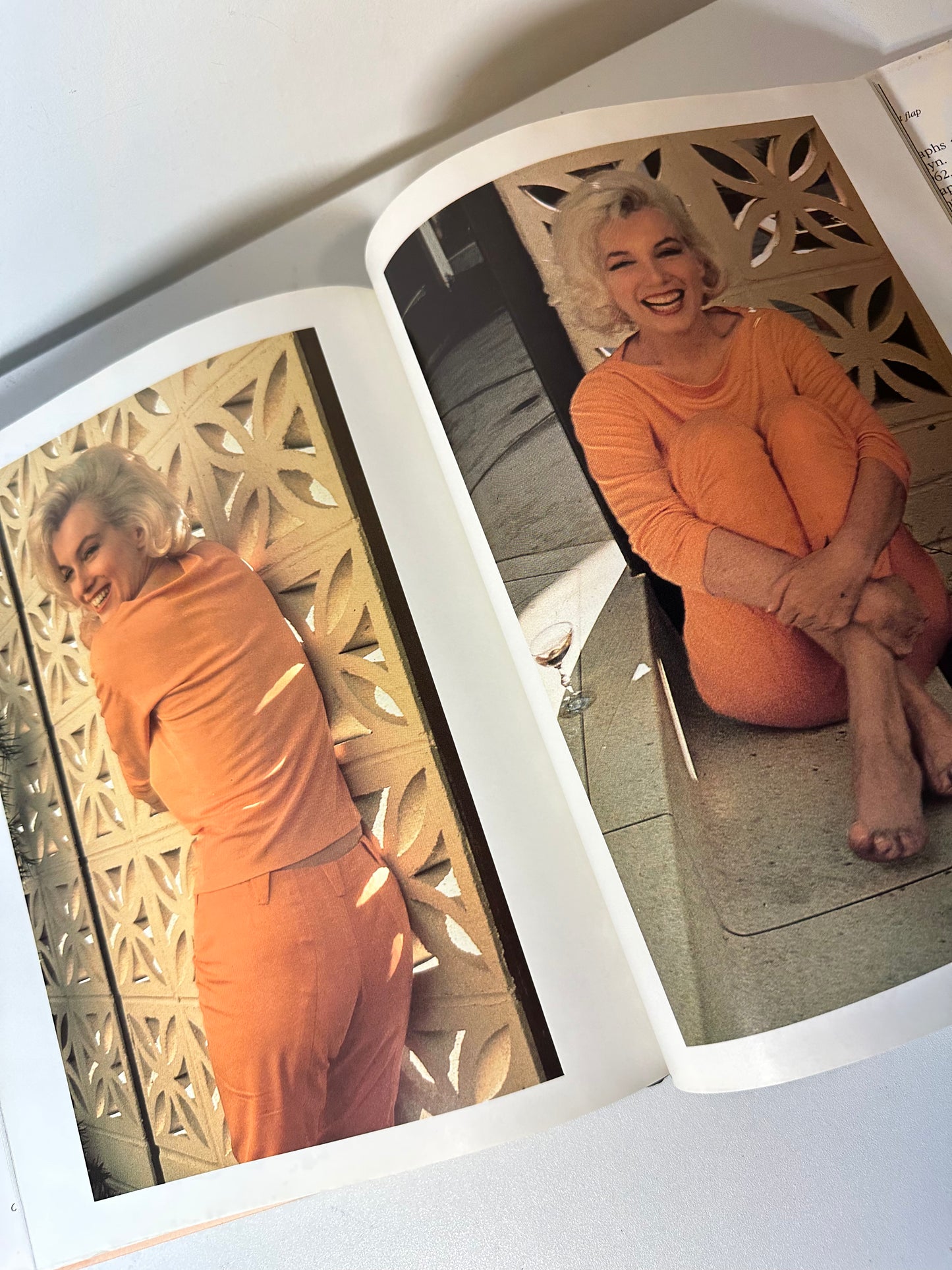 Vintage Marilyn Monroe Coffee Table Book