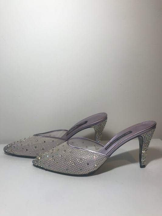 Vintage Anne Klein Couture Rhinestone Heels (Size 10M)