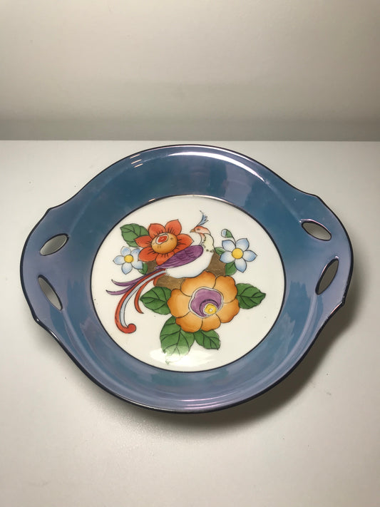 Vintage Noritake Lusterware Serving Tray or Ring Dish