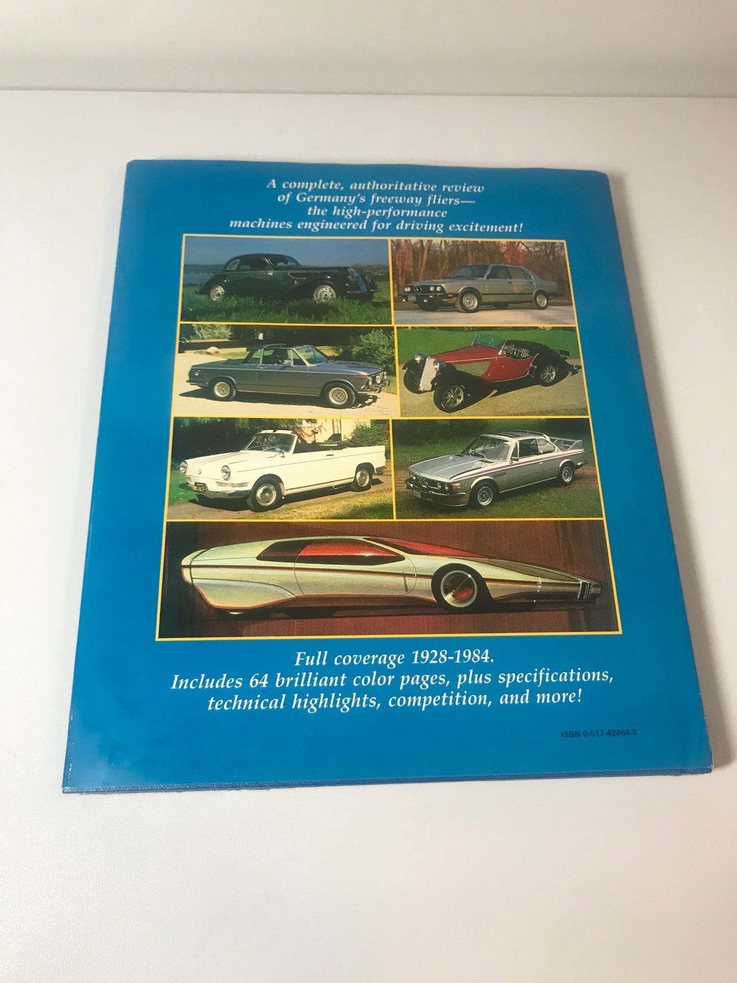 Vintage 1980s BMW Coffee Table Book