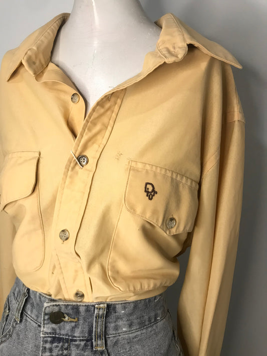 Vintage Dior Western-Style Shirt (Size L)