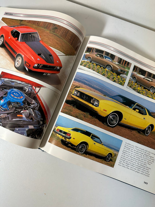 Vintage 35th Anniversary Mustang Chronicle Coffee Table Book