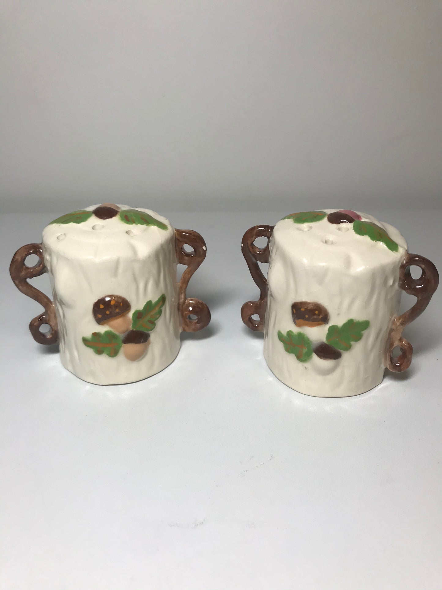 Vintage Mushroom Salt and Pepper Shakers